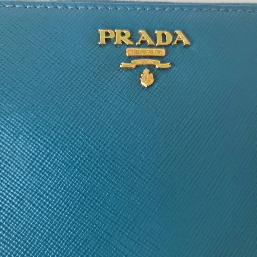 PRADA Saffiano Leather Zip-around Wallet  - Picture 8 of 11